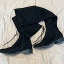 Arizona Jeans  Co over the knee black boots w/memory foam cute & comfy GUC Photo 0