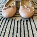 Burberry  Dusty Pink Leather Flat Ballerinas Size 6.5 Photo 2