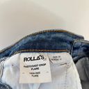 Rolla's ROLLA’S Eastcoast High Rise Crop Flare Hem Stretch Denim Jeans Tracey Blue Photo 5