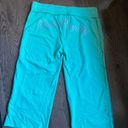 PINK - Victoria's Secret Victoria’s Secret Pink Vintage Y2K Pink Royalty Cropped Sweatpants Size Medium  Photo 0