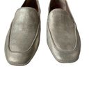 Donald Pliner Halia Flats Metallic Gold Loafers Square Toe Shoes Women's Sz 6M Photo 7