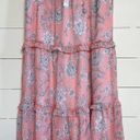 The Loft  Outlet Wild Flamingo Floral Tiered Maxi Skirt - Women NEW L Photo 2