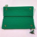 Anthropologie  Creme de la Creme Mint Zippered Pouch Photo 6