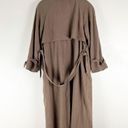 London Fog  Limited Edition Tan Double Breasted Belted Waist Lined Trench Coat Photo 1