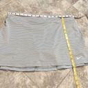 Nike Dri Fit Precision Print Striped Skort Gray Large Athletic Stretch PGA Photo 3