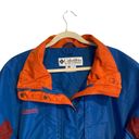 Columbia Vintage  Liberty Ridge Blue Orange Full Zip 3 in 1 Winter Coat Sz Large Photo 4