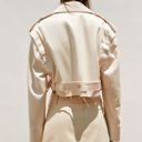 ZARA cropped Bomber jacket Vest coat convertible trench casual style Photo 4