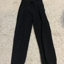 Lululemon Black Scuba Joggers Size 4 Photo 1