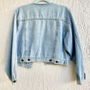 John Ashford John F Gee Long Sleeve Cropped Jeans Jacket Medium Wash Denim Blue Women's M Photo 1