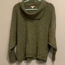 Caslon Green Turtleneck Sweater Photo 0