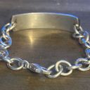 Tiffany & Co. Titanium Silver 925 Galaxy 1837 Collection ID Chain Link Bracelet Photo 5