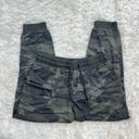 Splendid Camo Jogger Pants with Pockets Women’s Size Small Olive Green Photo 4