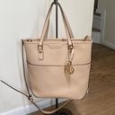 Henri Bendel Cream Saffiano Leather Crossbody Bag Photo 0