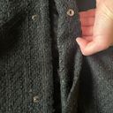 ZARA  Tweed Jacket Womens X-Small Black Frock Chain Collar Pockets Boucle Photo 6