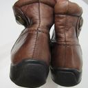 Clarks  Artisan Ankle Booties Flats Comfort Brown Leather Zip 8.5M Boho Photo 4