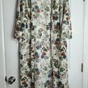 Blossom Bailey's  Floral 3/4 Sleeve Kimono Duster One Size Photo 0