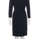 Oscar de la Renta  SZ 10 black wool Dress Photo 0