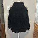 Tuckernuck  Rollins Teddy Fleece Pullover Black New Size Medium Photo 7