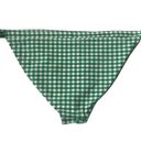 Topshop  Gingham Bikini Bottoms Green White Size 8 NWT Checkered Swim Bottoms Photo 8