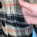 Chadwick's 100% Wool plaid Peacoat 8P Photo 4