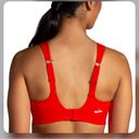 Brooks  | Drive Convertible Run Sports Bra in Red Photo 1