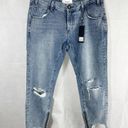 One Teaspoon  Rocky Freebird Cropped Skinny Distressed Jeans Size 29 Photo 2