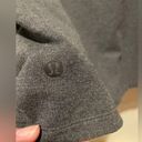 Lululemon  Tuck & Gather Pullover Sweatshirt Heathered Mod Black Size 8,10? Photo 7