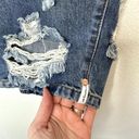 One Teaspoon  Free Love Distressed High Waist Knee Length Denim Pencil Skirt Photo 3