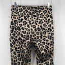 Karen Kane  Animal Print Leopard Leggings Gold/Black Holiday Shiny NWT SZ Small Photo 9