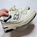 New Balance 550 Sea Salt Cream Black Sneakers Photo 1