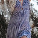 Hem & Thread  NEW Striped Ruffle Maxi Dress Photo 0