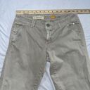 Pilcro  Pants Womens 27 Hyphen Chino Mid Rise Tan Pockets Stretchy Slim Tapered Photo 4