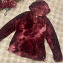 Lane Bryant LIVI by  Velvet V-Neck Long Sleeve Hoodie - Dye Effect Size 14/16. Photo 3