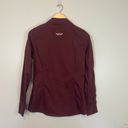 Ariat Real Maroon Fitted Button Up Photo 1