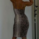 re:named Bodycon Snake Dress Photo 3