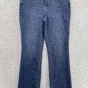 NYDJ  Women's Blue Denim Jeans Marilyn Straight Size 10 Cotton Blend Photo 0