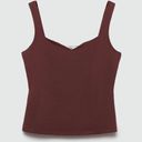 Mango Brown Sweetheart Tank Top Photo 0