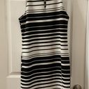 Renee C  B/W High Neck Spaghetti Strap Dress S Photo 5