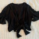 Glassons Black Tie Top Photo 0