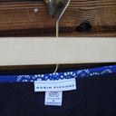 Robin Piccone NWT  Blue Bandana High Waist Bikini Bottoms M Photo 10