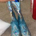 Cowboy Boots White Size 8.5 Photo 1