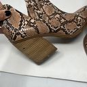 Steve Madden  Alyse Snakeskin Ankle Boots 10 Photo 6