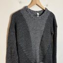 Lululemon - Yogi Crew Sweater Black / Heathered Light Grey Merino Wool Photo 2