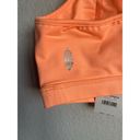 Free People  Movement Idris Solid Sports Workout Bra in Peach Horizon Size M Photo 4