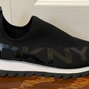 DKNY NWOB  Women’s Azer Sneaker Black White Size 10M Photo 2