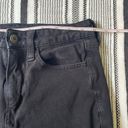 American Eagle  Black Super High Rise Distressed Denim Jegging Skinny Jean size 2 Photo 6