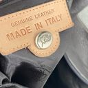 Vera Pelle  Avorio Large Crossbody Bag Purse Genuine pebble Leather ITALY Photo 1