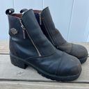 Harley Davidson Y2K  Amherst Side Zip Moto Boots Size 9 Photo 0