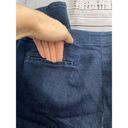 Talbots  Petites Signature Blue Denim Capri Pants Womens 14p Mid Rise 36x20 Photo 2