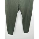 Lou & grey  Leggings Women LARGE NWT Dark Green Ponte Pocket Pull On Stretch Photo 2